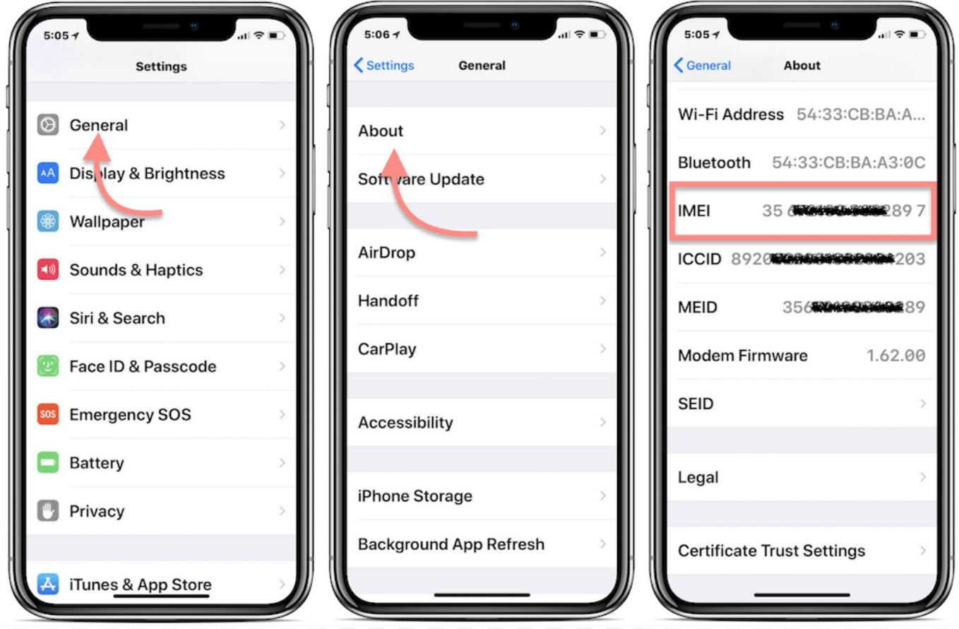 iPhone Menu